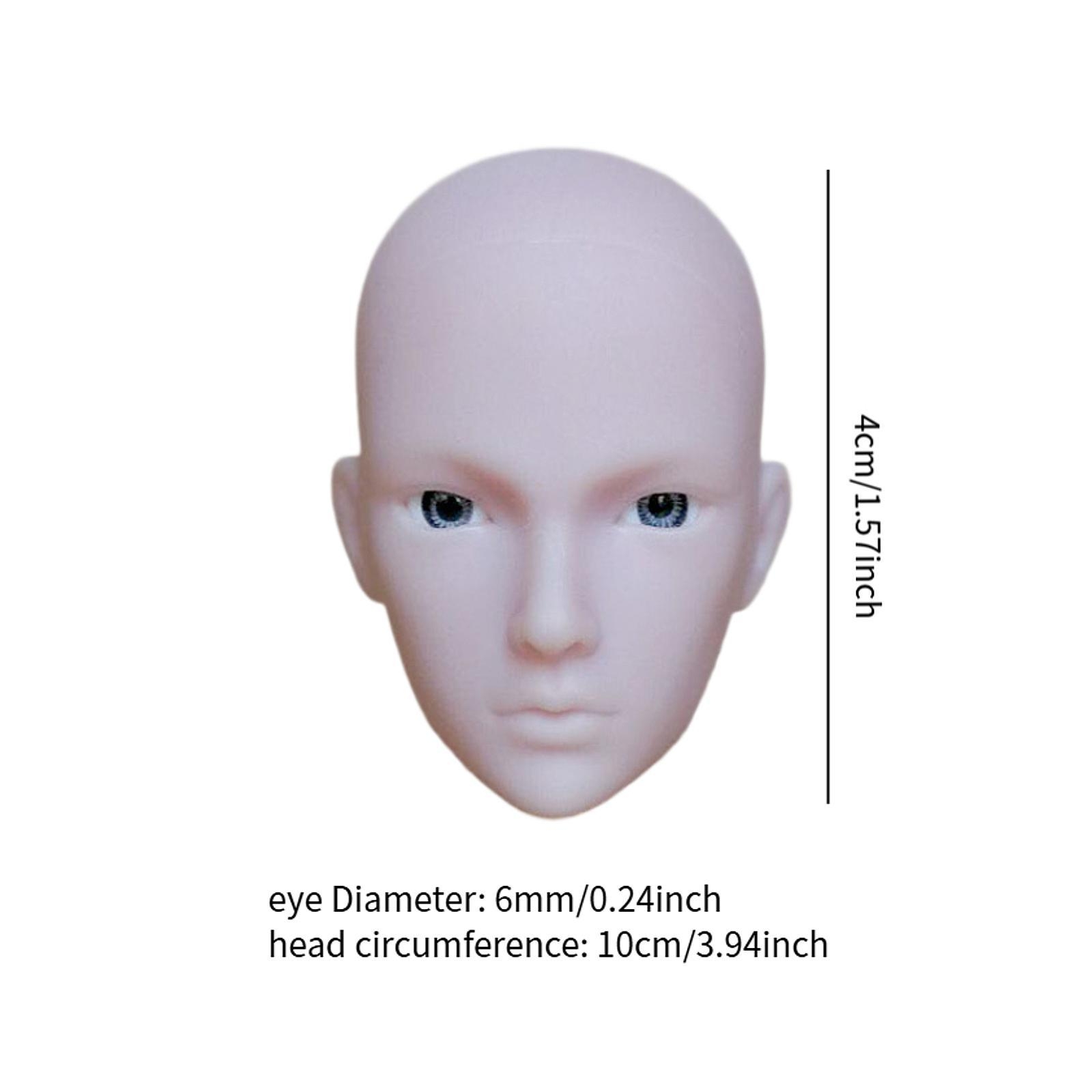 1 6 BJD Doll Head Sculpt Parts Practice DIY Doll Making Head Height 4cm EBay 1 6 BJD Doll Head Sculpt Parts Practice DIY Doll Making Head Height 4cm EBay