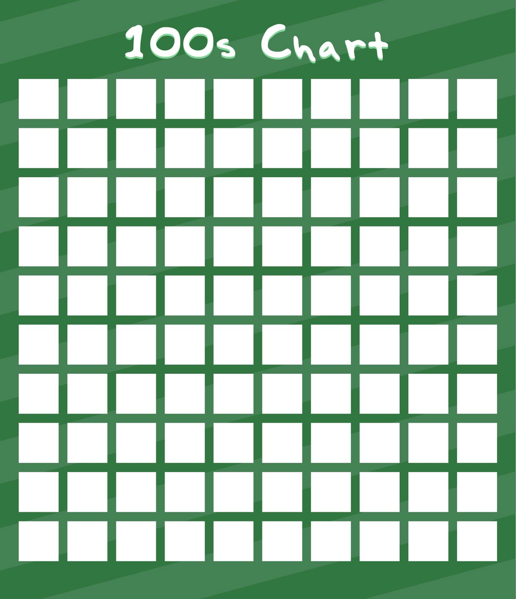 100 Chart Full Page 10 Free PDF Printables Printablee