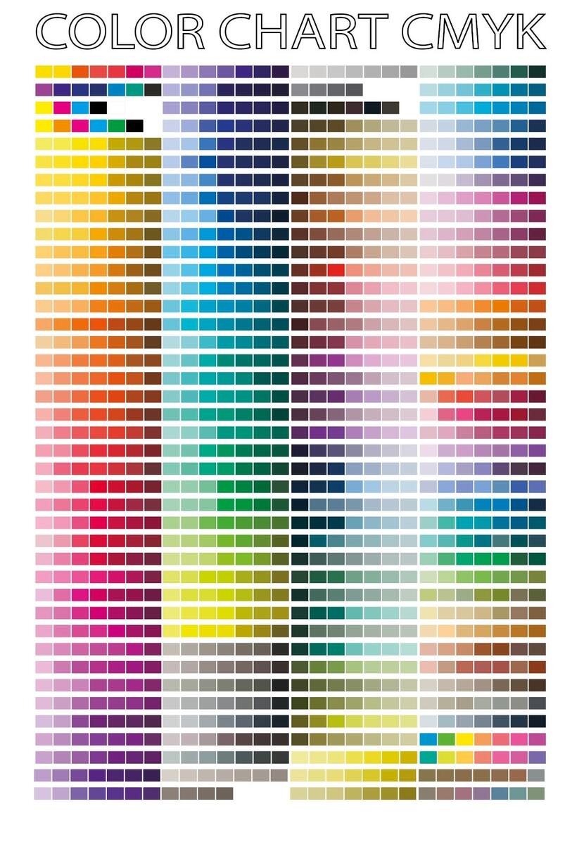 1137 CMYK Color Table For Sublimation Or White Toner Printers Etsy Israel 3 982 Cmyk Colour Chart Stock Vectors And Vector Art Shutterstock