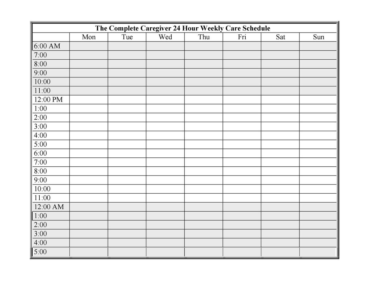 40 Great Medication Schedule Templates Medication Calendars