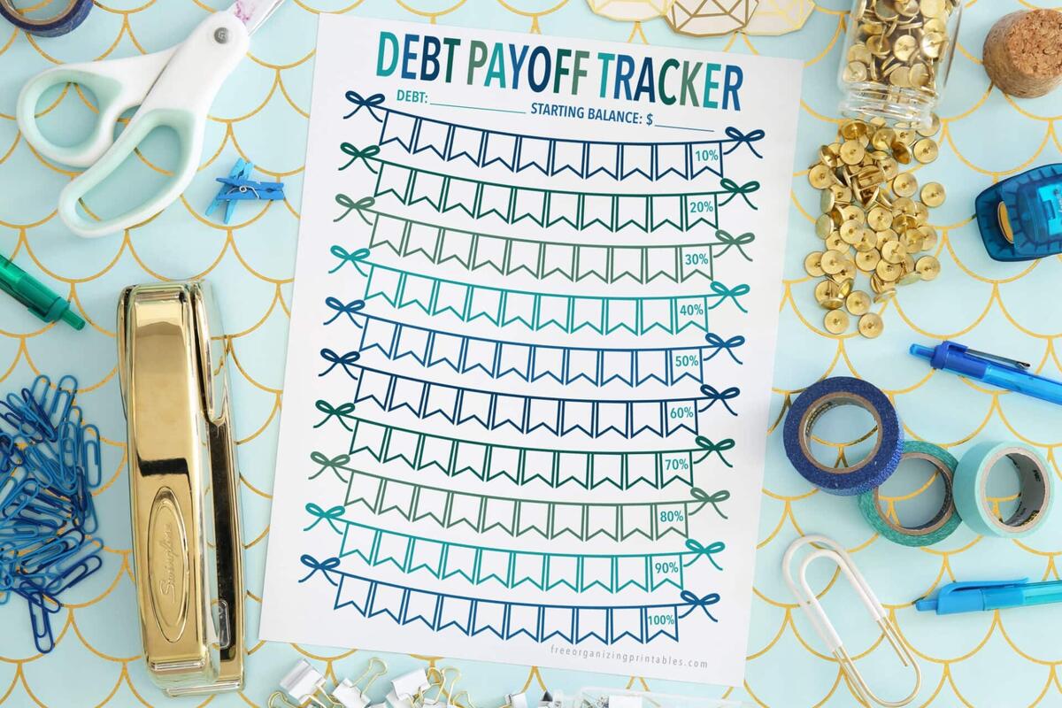 5 Free Debt Payoff Tracker Printables Free Organizing Printables