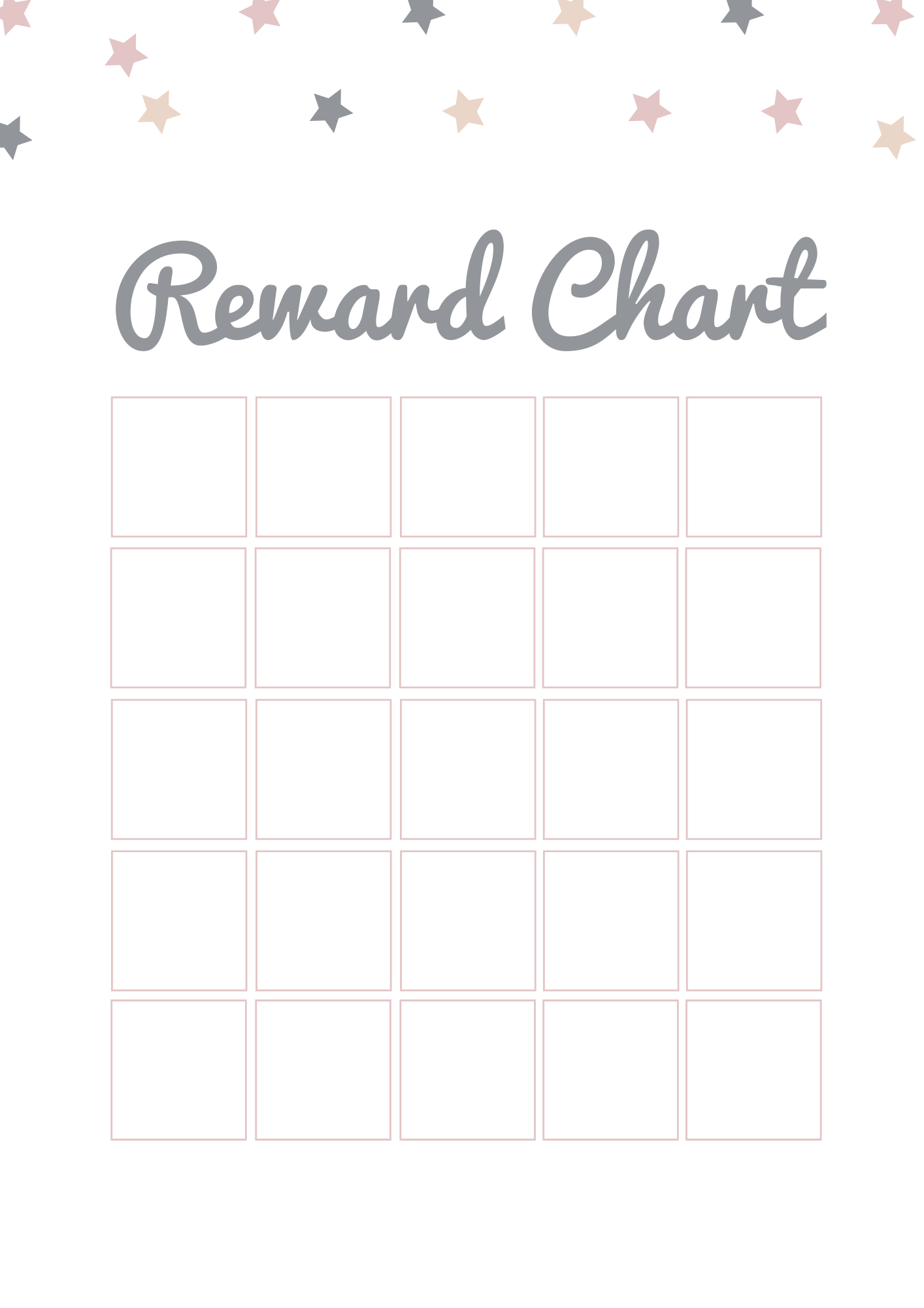 A Simple Reward Chart Free Printable Domestic Fashionista 22 Printable Reward Charts For Kids PDF Excel Word