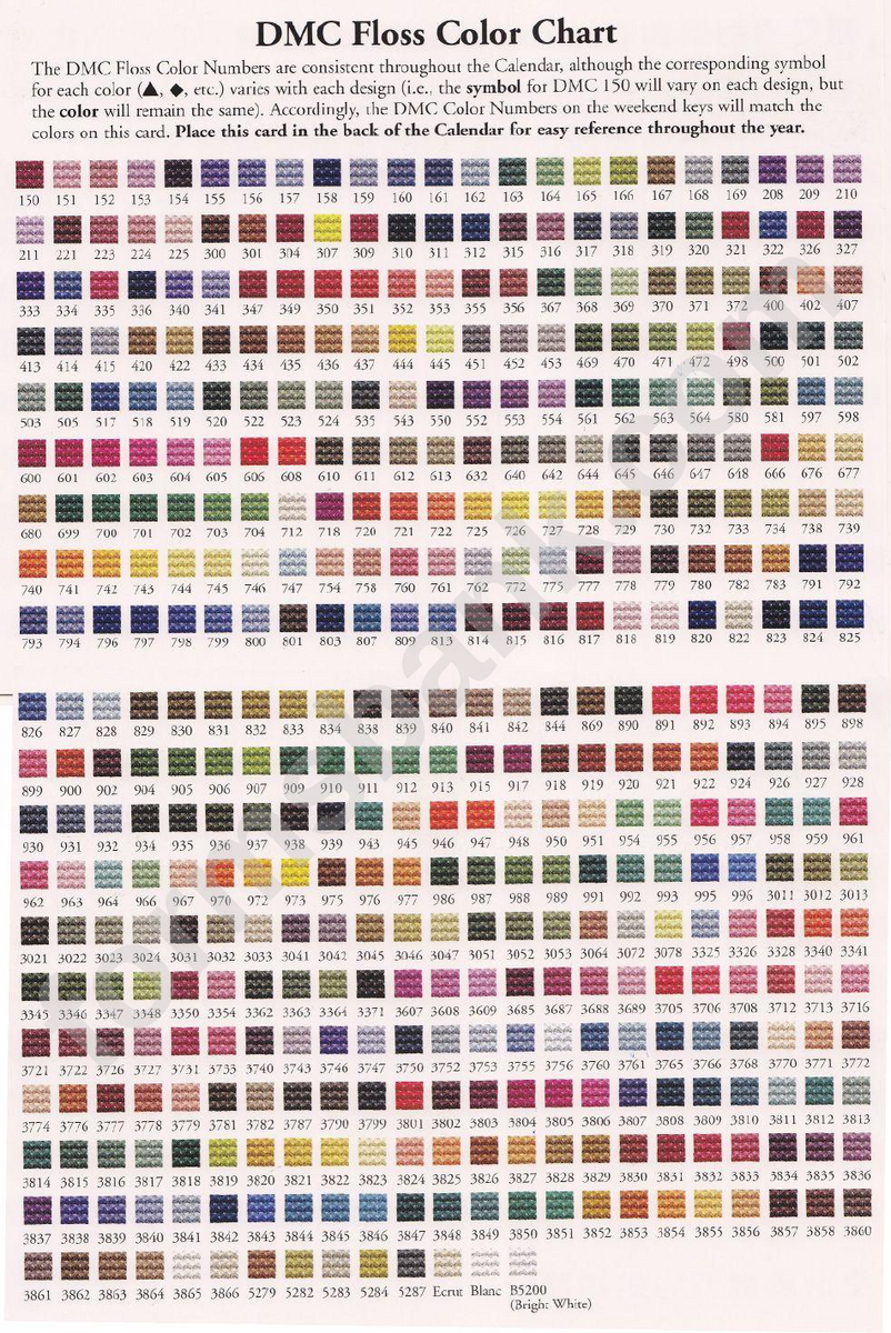 All Dmc Thread Colors Off 77 Www Inventivepublication