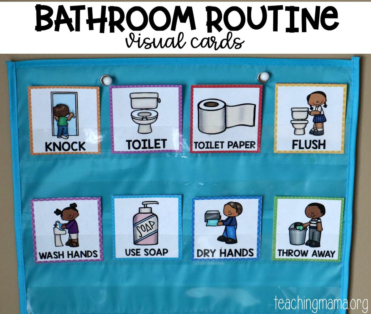Bathroom Routine Visual Cards Bathroom Routine Visual Cards