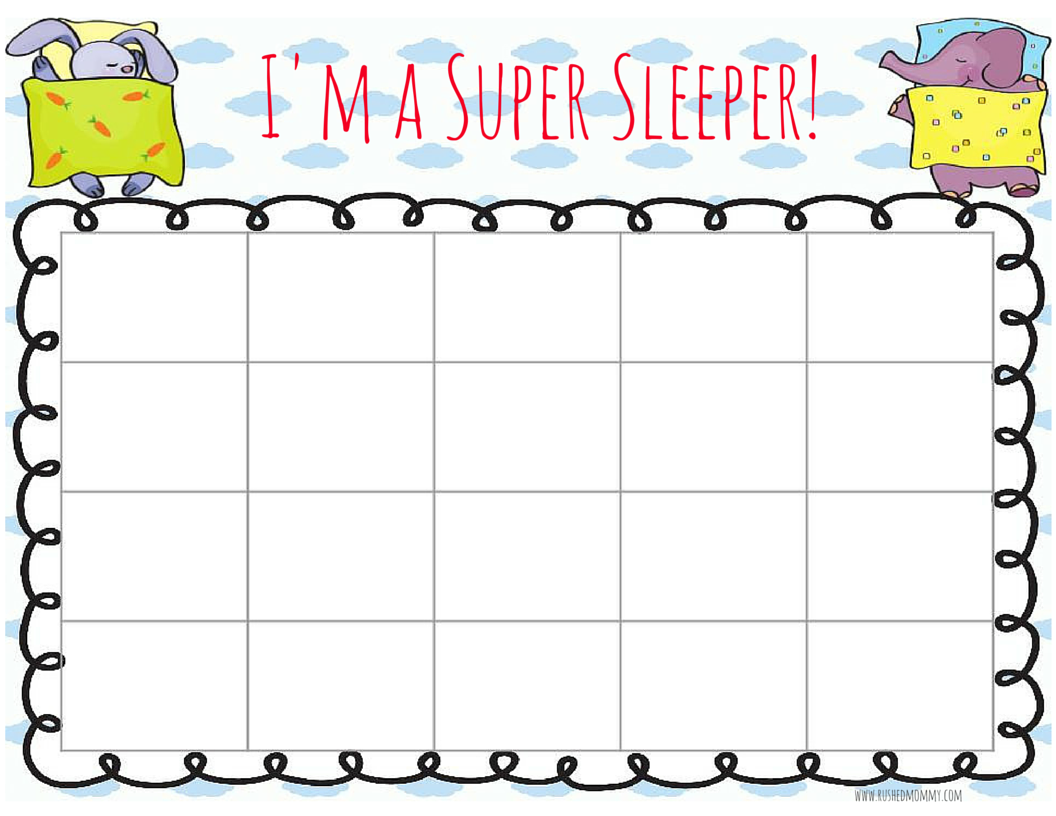 Bedtime Reward Chart When A Child Won T Stay In Bed Simply Sweet Days Free Printable Bedtime Routine Chart Customize Online Then Print