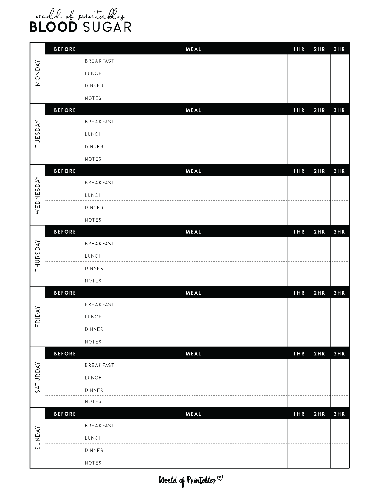 Blood Sugar Logs World Of Printables Blood Sugar Logs World Of Printables