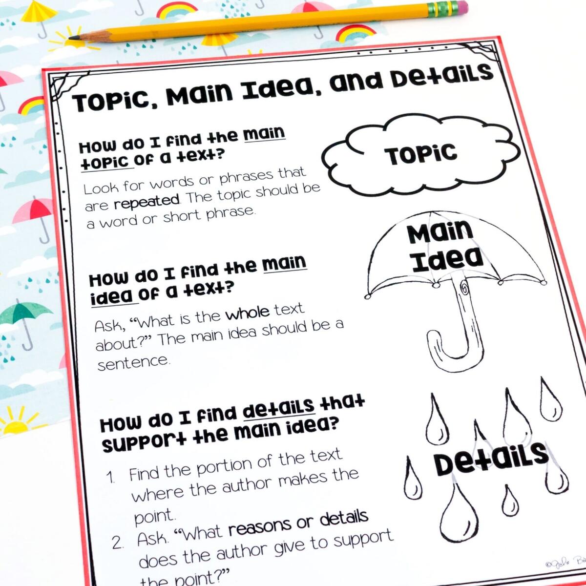 Central Idea Details 2nd 3rd Grade FL ELA 2 R 2 2 3 R 2 2 MagiCore