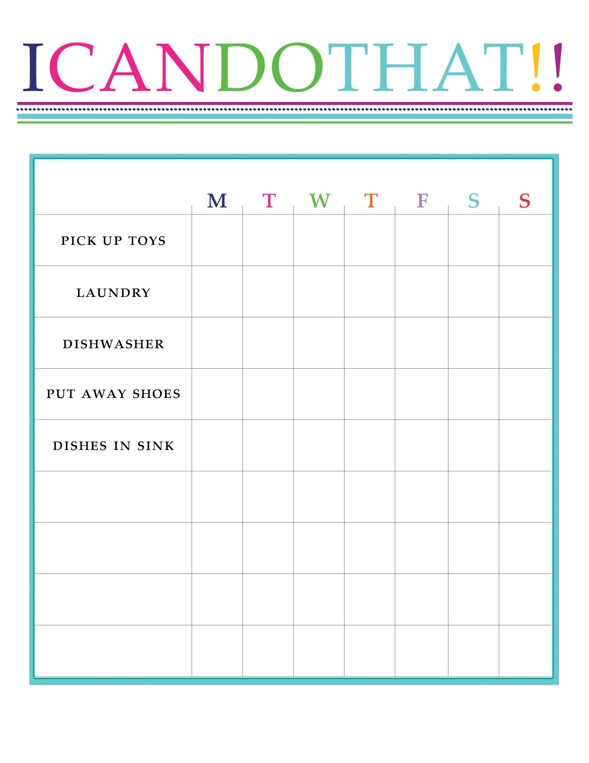Chore Chart Behavior Chart Reward Program One Beautiful Home Chore Chart Behavior Chart Reward Program One Beautiful Home