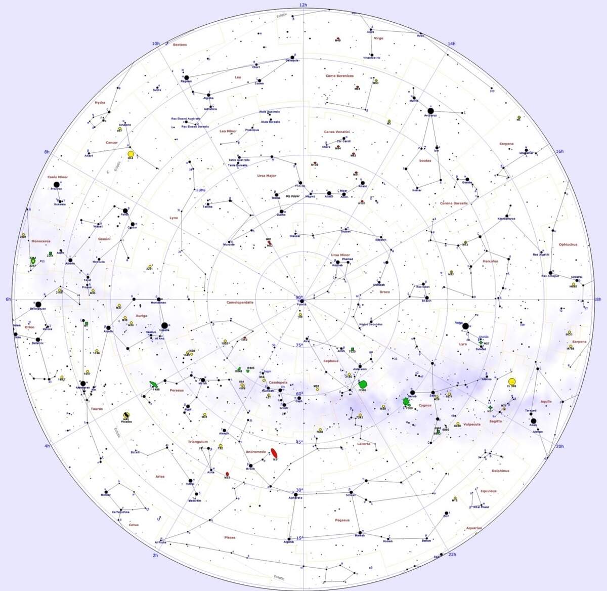 Constellation Map Constellation Guide Constellation Map Constellation Guide