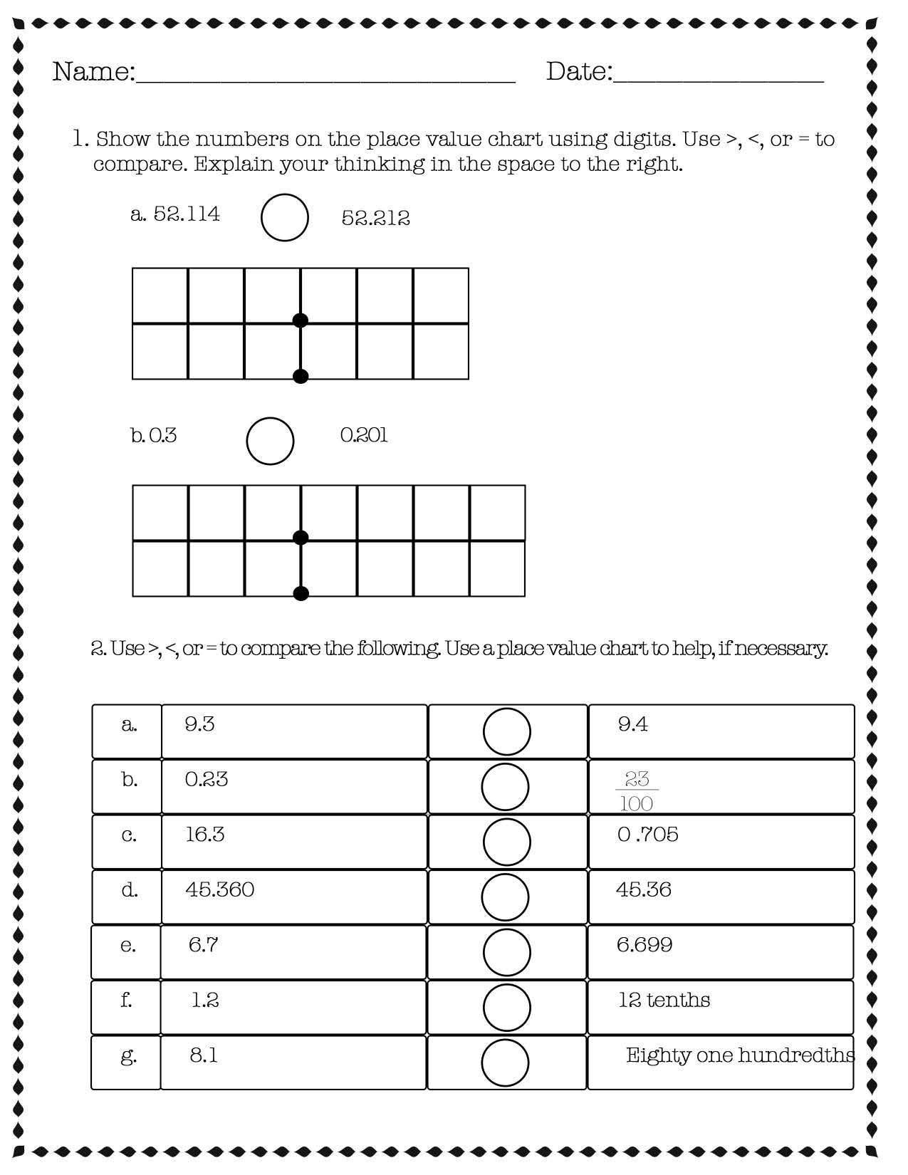Eureka Math Engage NY Extra Worksheets For 5th Grade Module 5 Etsy Eureka Math Engage NY Extra Worksheets For 5th Grade Module 5 Etsy