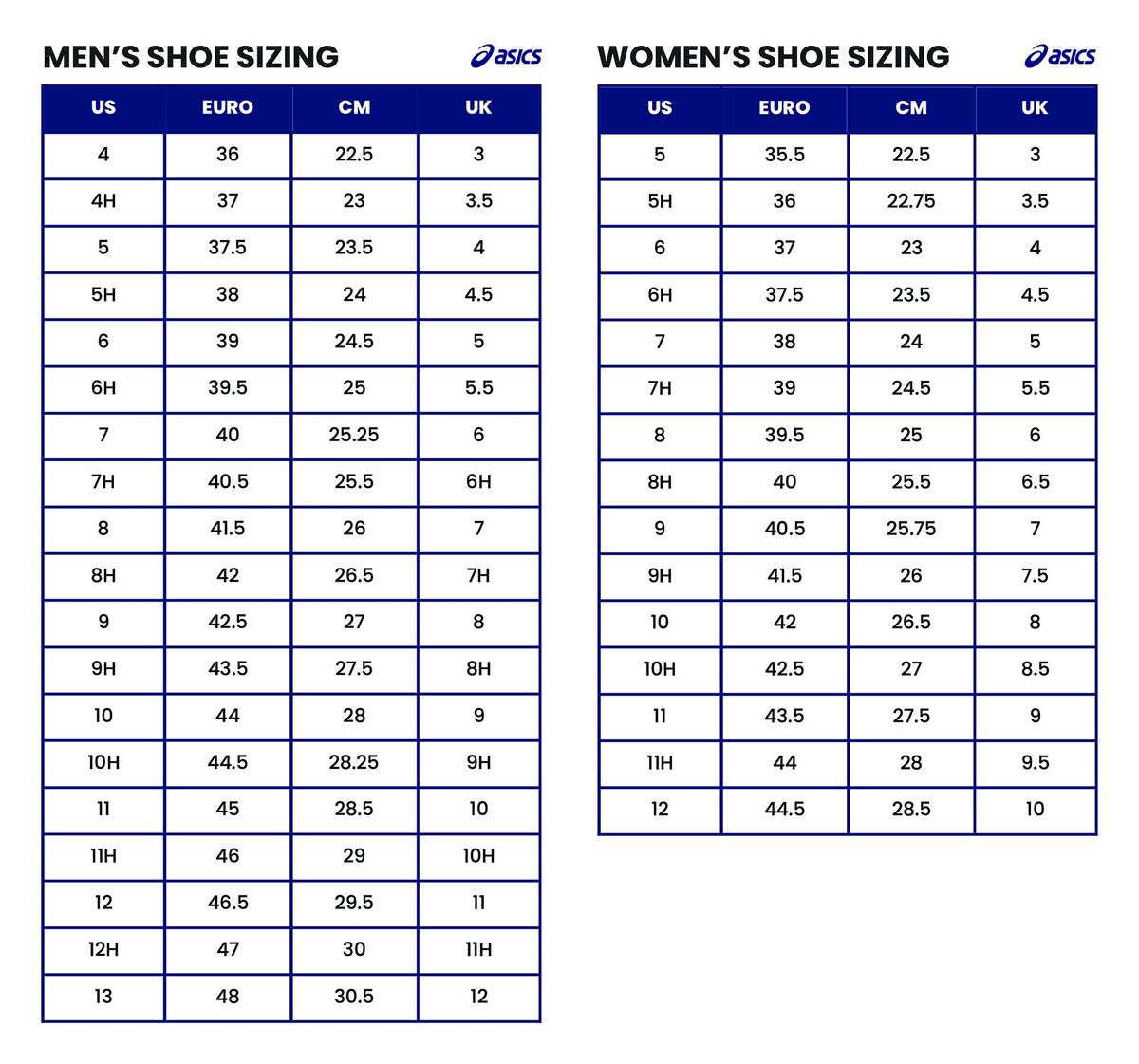 Foot Sizing Chart Printable Measure Shoe Size Chart Male And Female Printable Women Feet Size