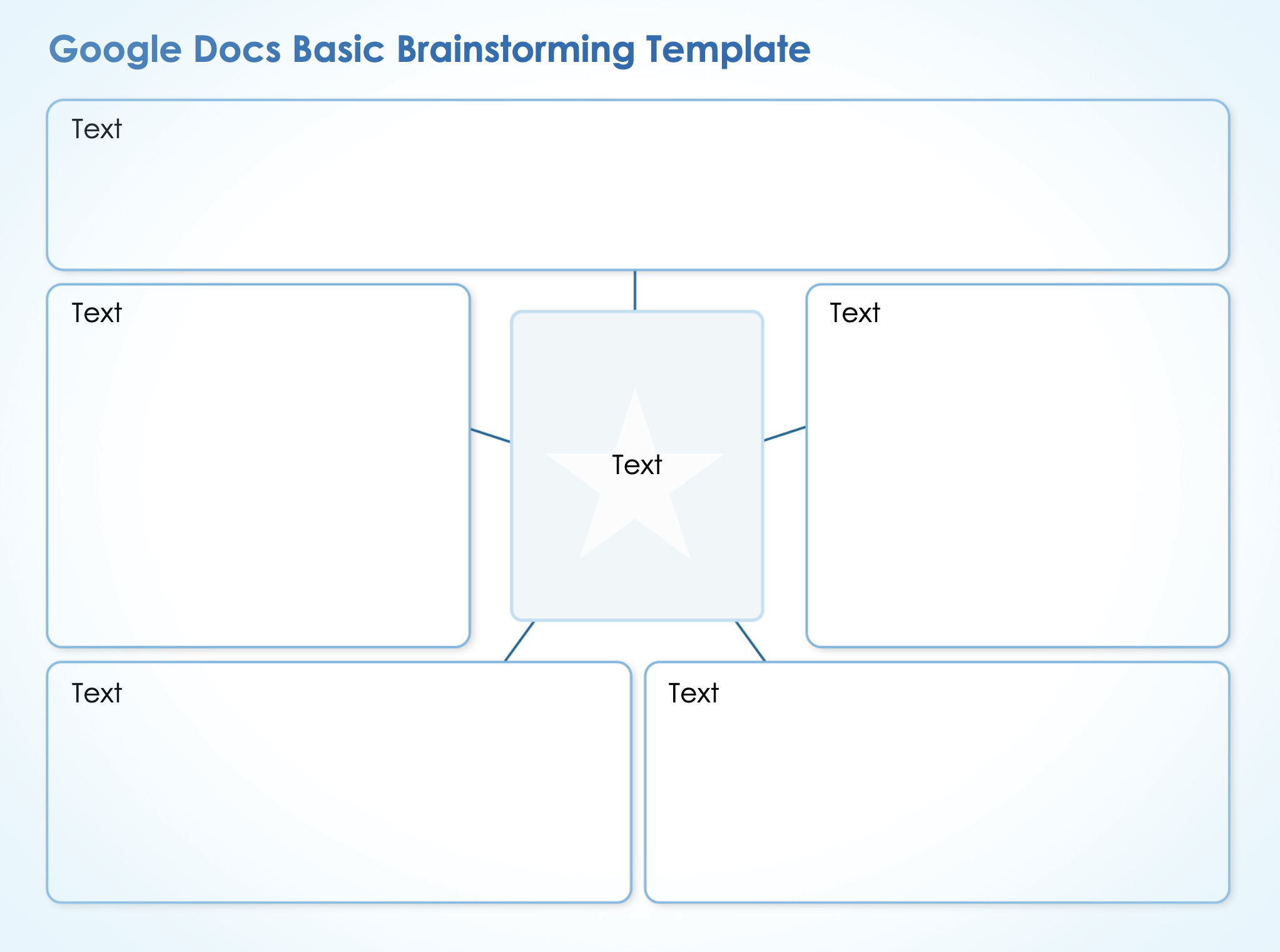 Free Google Docs Brainstorming Templates Mind Maps More