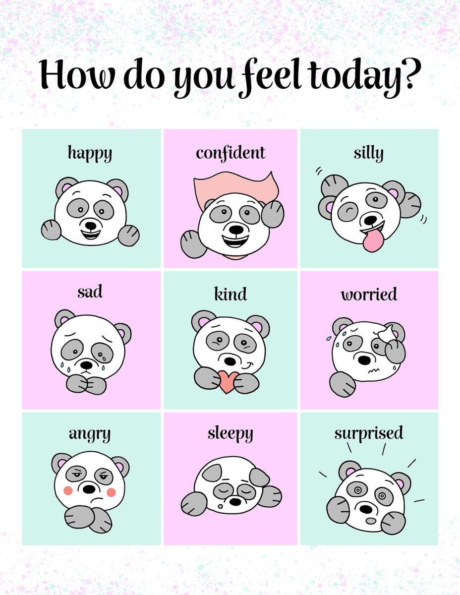 Free Printable Feelings Chart For Kids The Hollydog Blog Free Printable Feelings Chart For Kids The Hollydog Blog