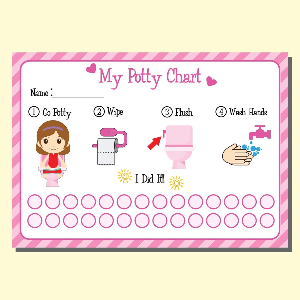 Free Printable Potty Training Charts Tried and True
