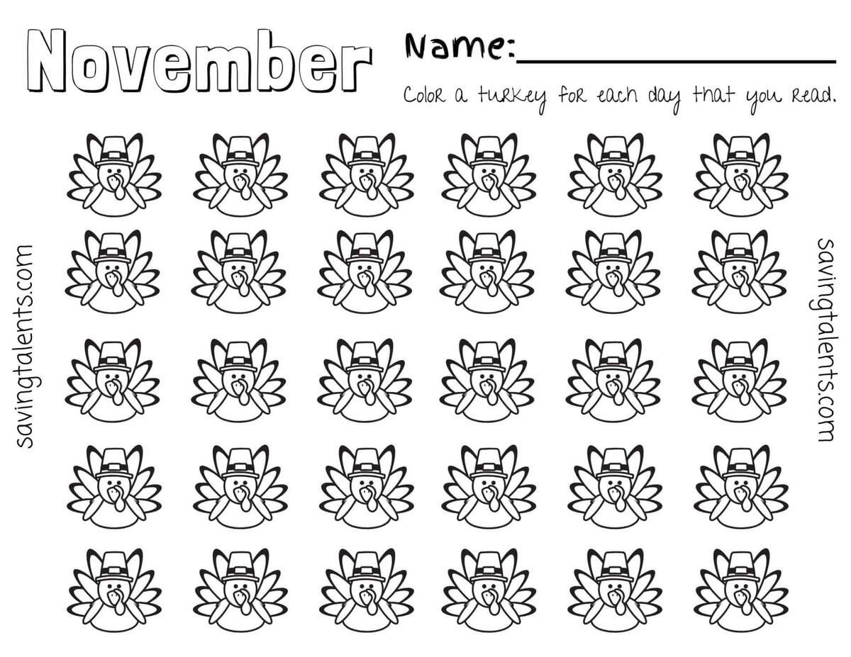 Free Printable Reading Charts For Kids Month By Month Saving Talents Free Printable Reading Charts For Kids Month By Month Saving Talents