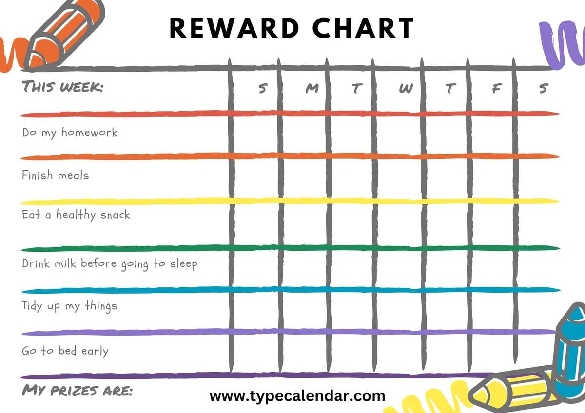 Free Printable Reward Chart Templates Word PDF Teachers Free Printable Reward Chart Templates Word PDF Teachers