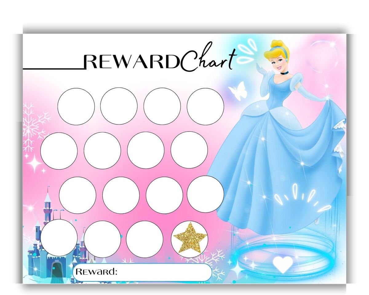 Frozen Reward Chart Elsa Reward Chart Girls Princess Reward Chart Potty Training Chart Chore Chart Sticker Chart Sleeping Chart Etsy