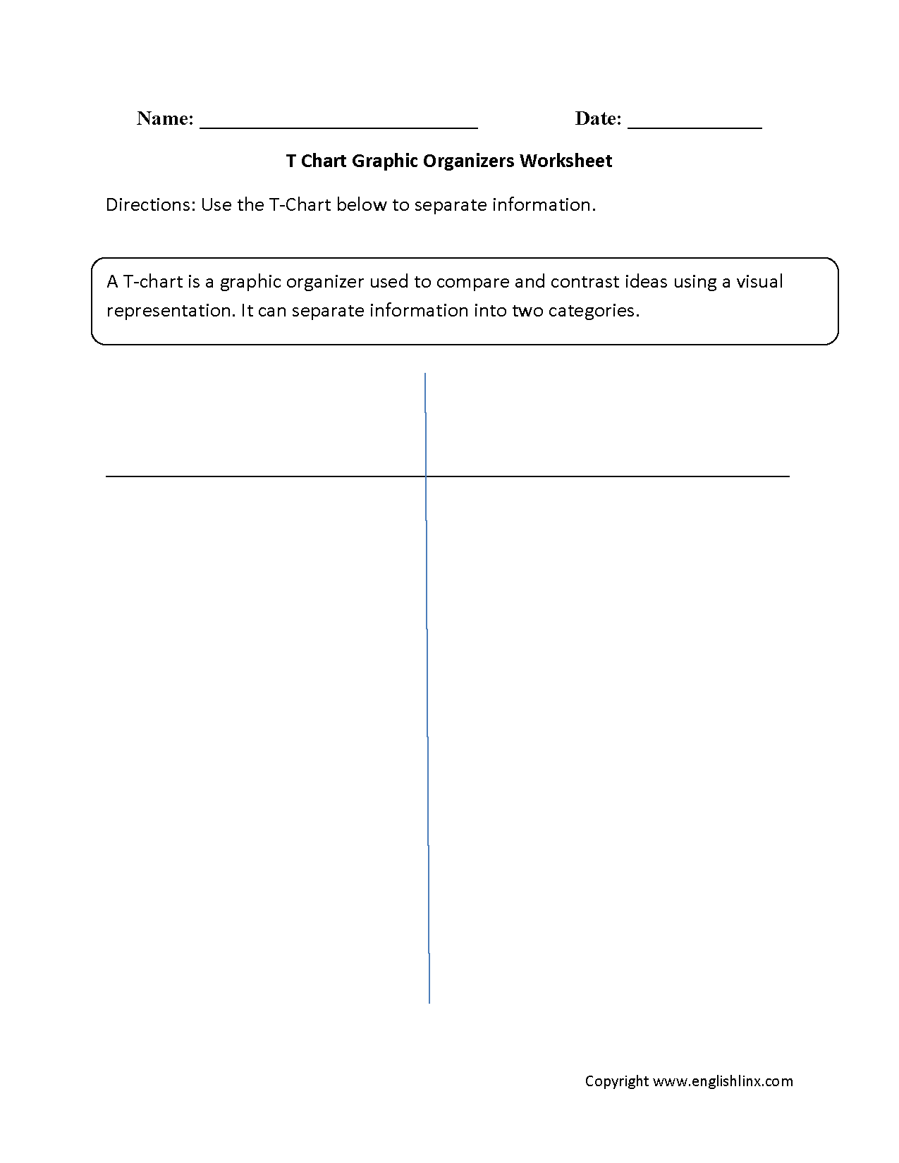 Free T Chart Templates Create Customize Online For 2025