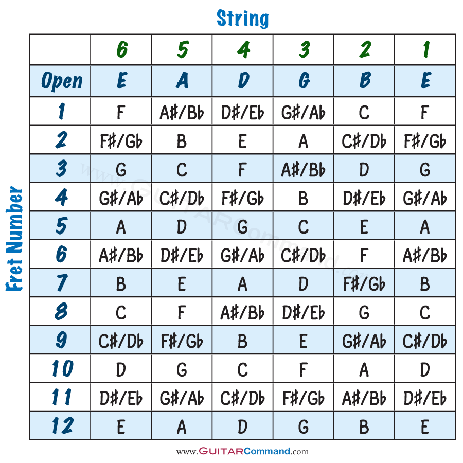 Guitar Strings Notes Chart Tab Info Tune Up Master The Fretboard Guitar Sheets Guitar Fretboard Notes Learning Guide Major Minor Chords Scales Composition Blank Sheets Digital Download Etsy