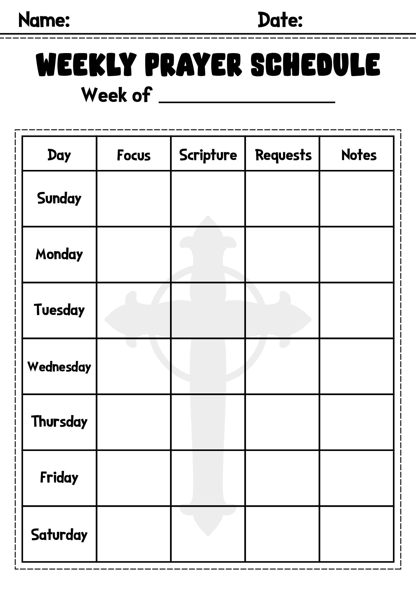 Teaching Children About Prayer With FREE Prayer Journal Printable Plants And Pillars