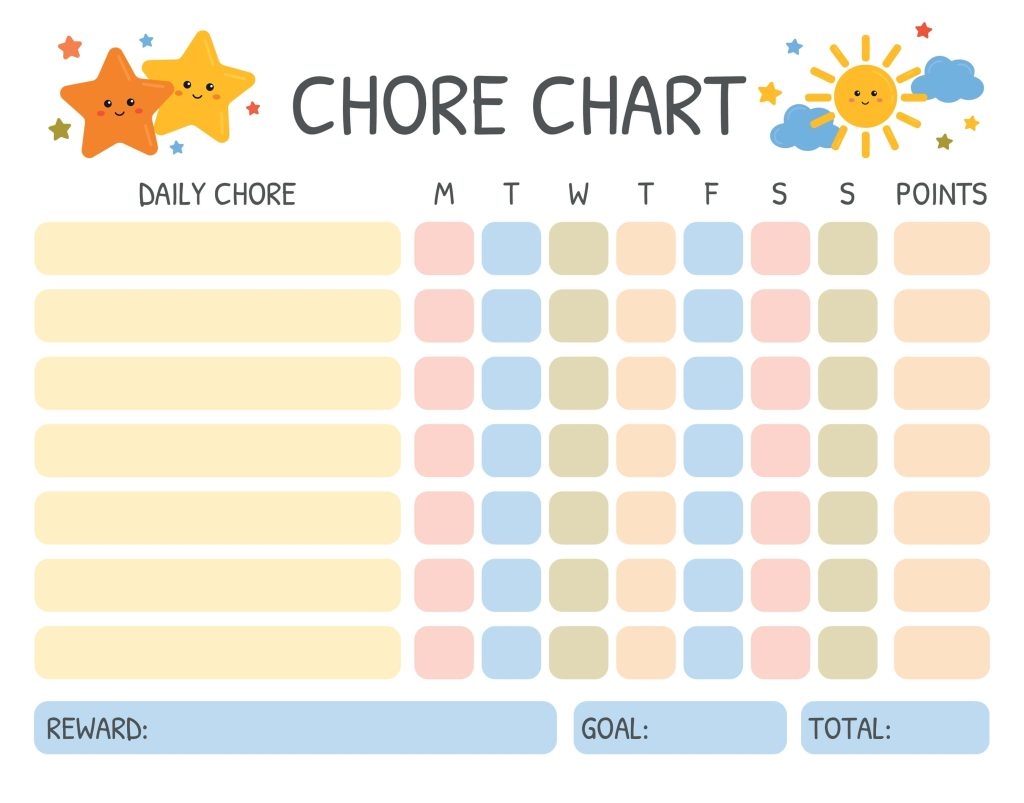 How To Use A Behavior Charst For Kids Free Printables Findmykids 22 Printable Reward Charts For Kids PDF Excel Word