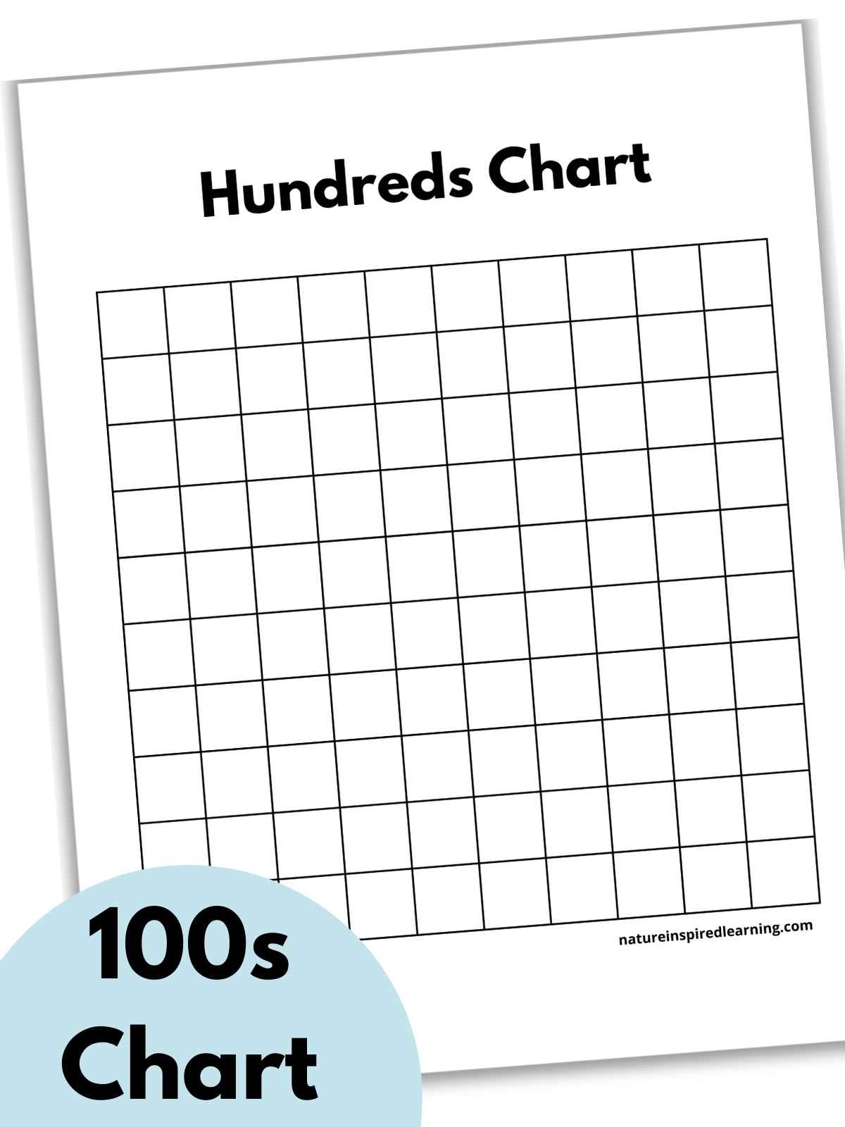 Hundreds Charts Free Printable Nature Inspired Learning Free Printable Hundreds Charts Numbers 1 To 100 Free Printables Lettering SVG Files Tools Apps
