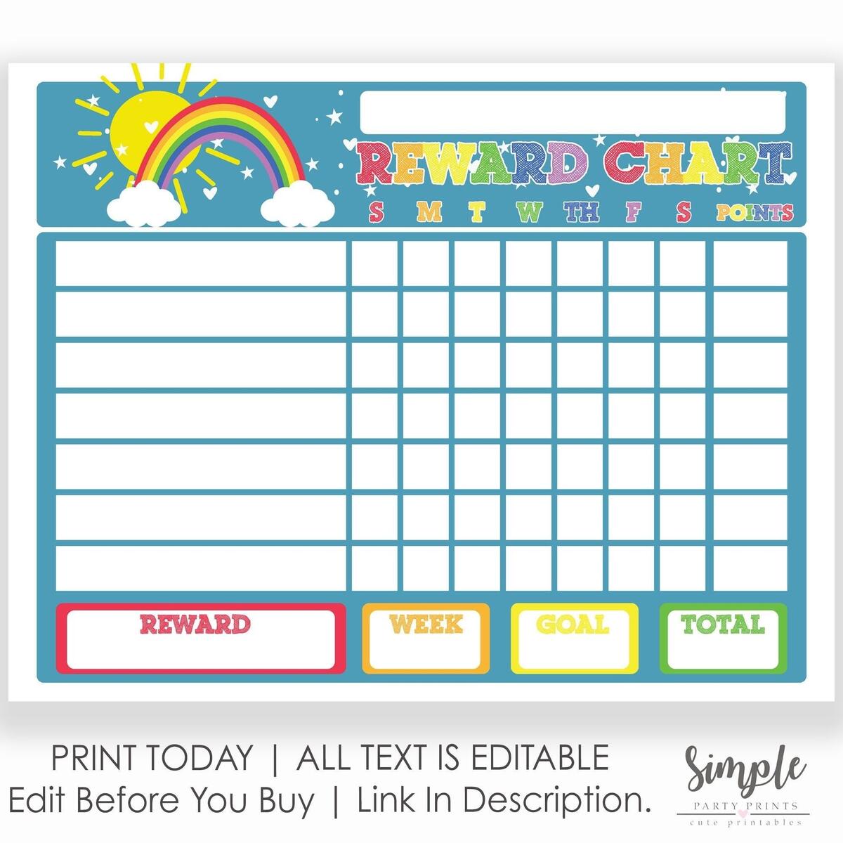I Can Do It Reward Chart For Kids Shop On Pinterest I Can Do It Reward Chart For Kids Shop On Pinterest