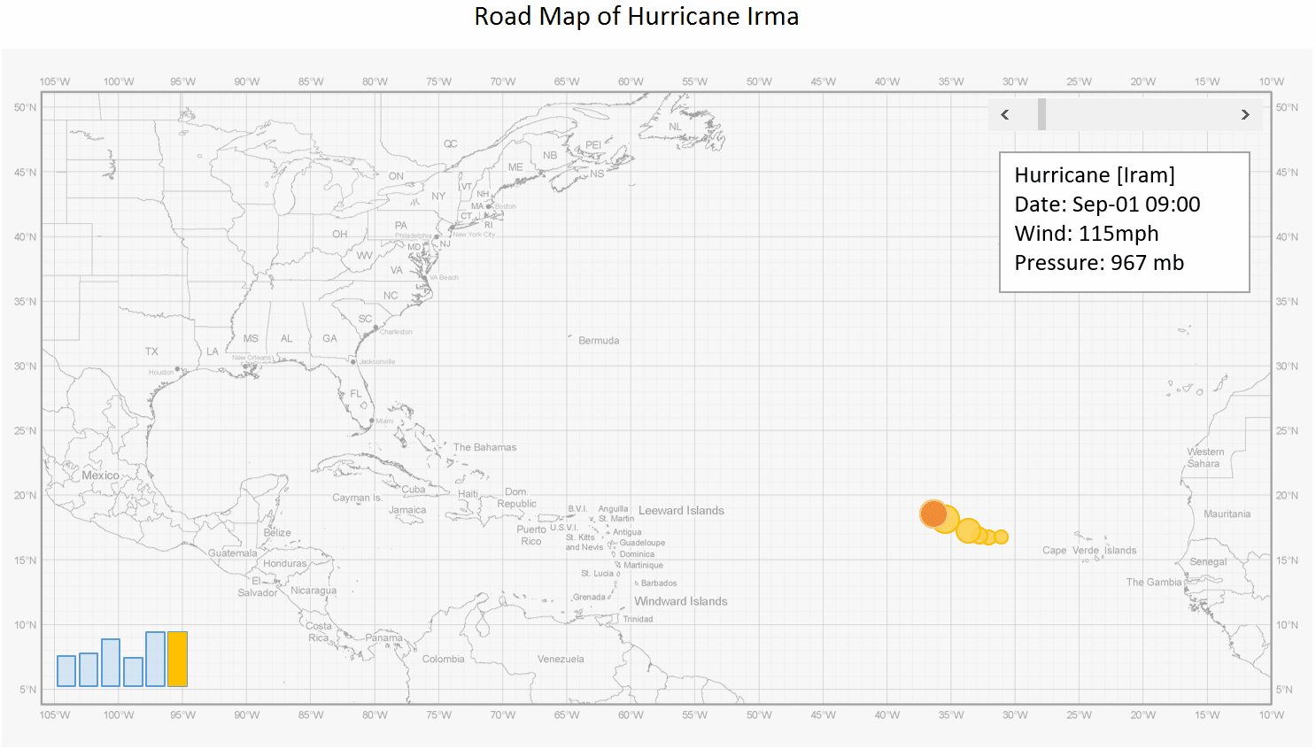 I Made A Dynamic Hurricane Map With Excel FineReport I Made A Dynamic Hurricane Map With Excel FineReport