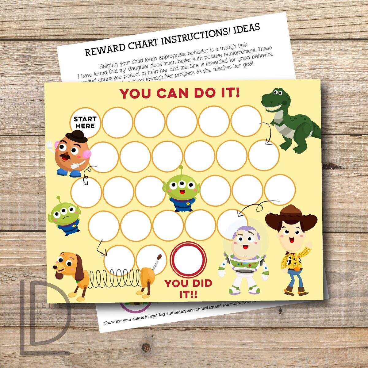 Kids Reward Chart Toy Story Reward Chart Printable Instant Download Printable Etsy Toy Story Reward Chart Toy Story Chart Sticker Chart Toddler Potty Training Etsy