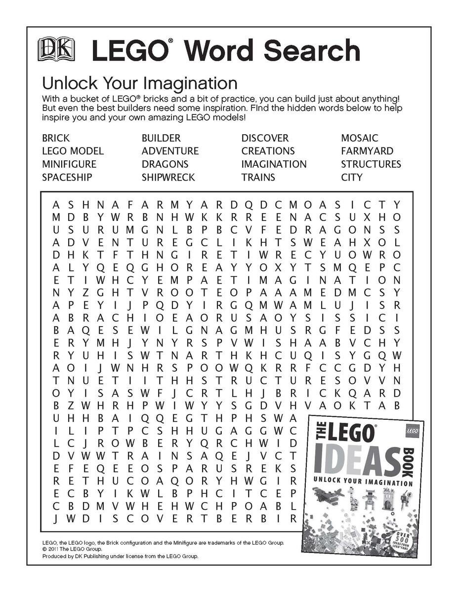 LEGO Printables And Activities Brightly Worksheets Library