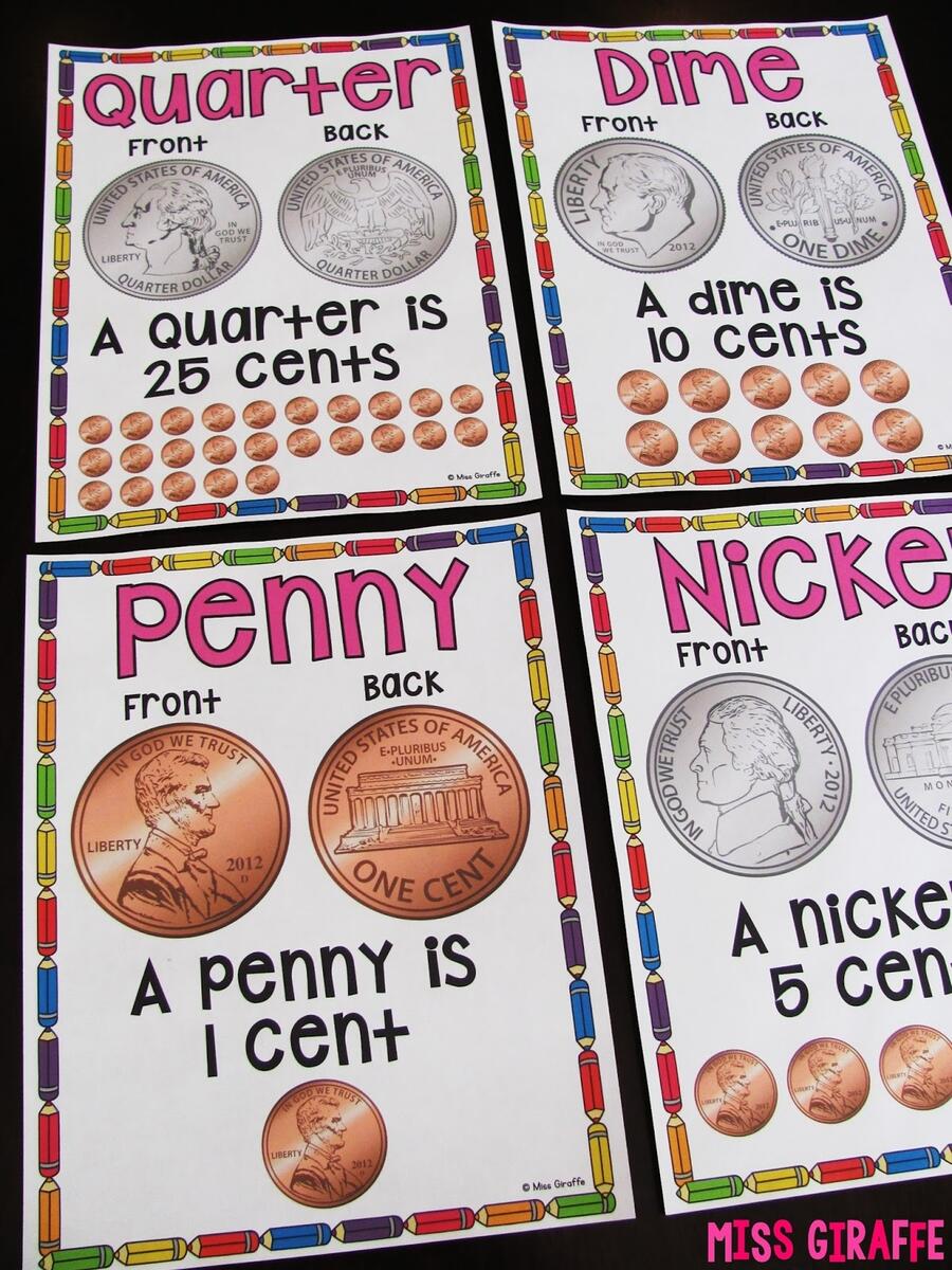 Miss Giraffe S Class Teaching Money
