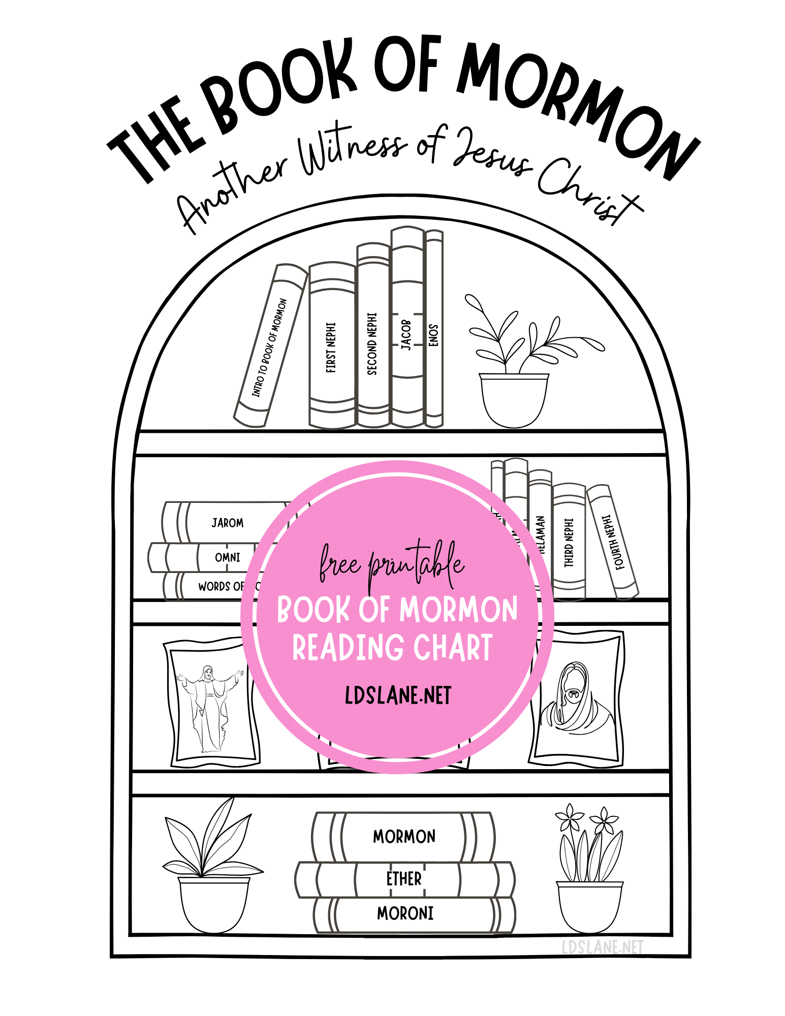 Modern Book Of Mormon Reading Chart Modern Book Of Mormon Reading Chart