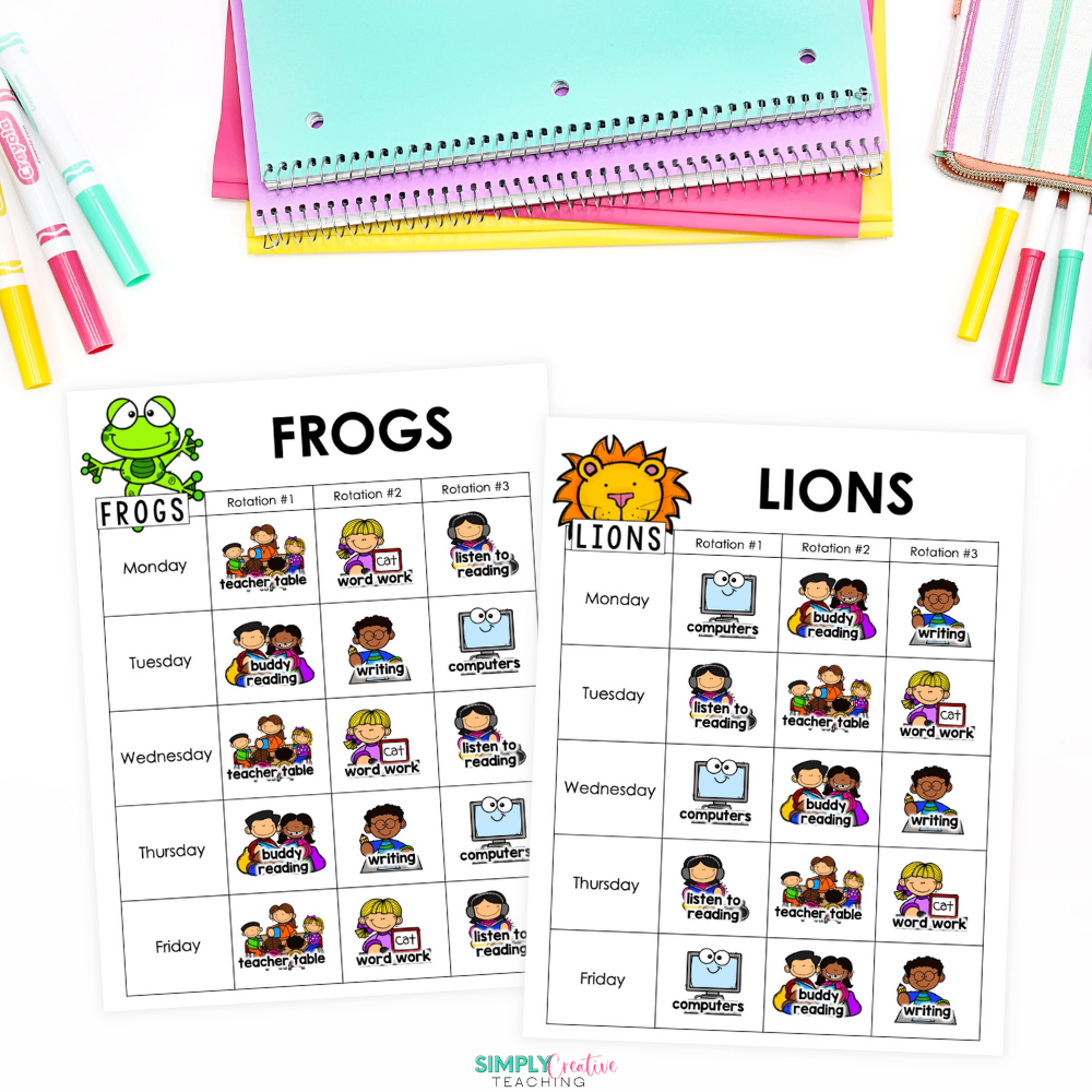 Organizing Math Reading Rotations For Small Group Instruction Simply Creative Teaching Organizing Math Reading Rotations For Small Group Instruction Simply Creative Teaching