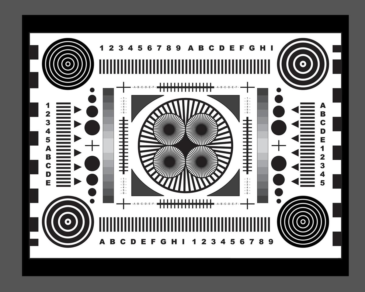 Photographers Focus Chart Digital Print Instant Digital Download Focus Camera Lens Correction Lens Nikon Canon Sony Videography Video Etsy