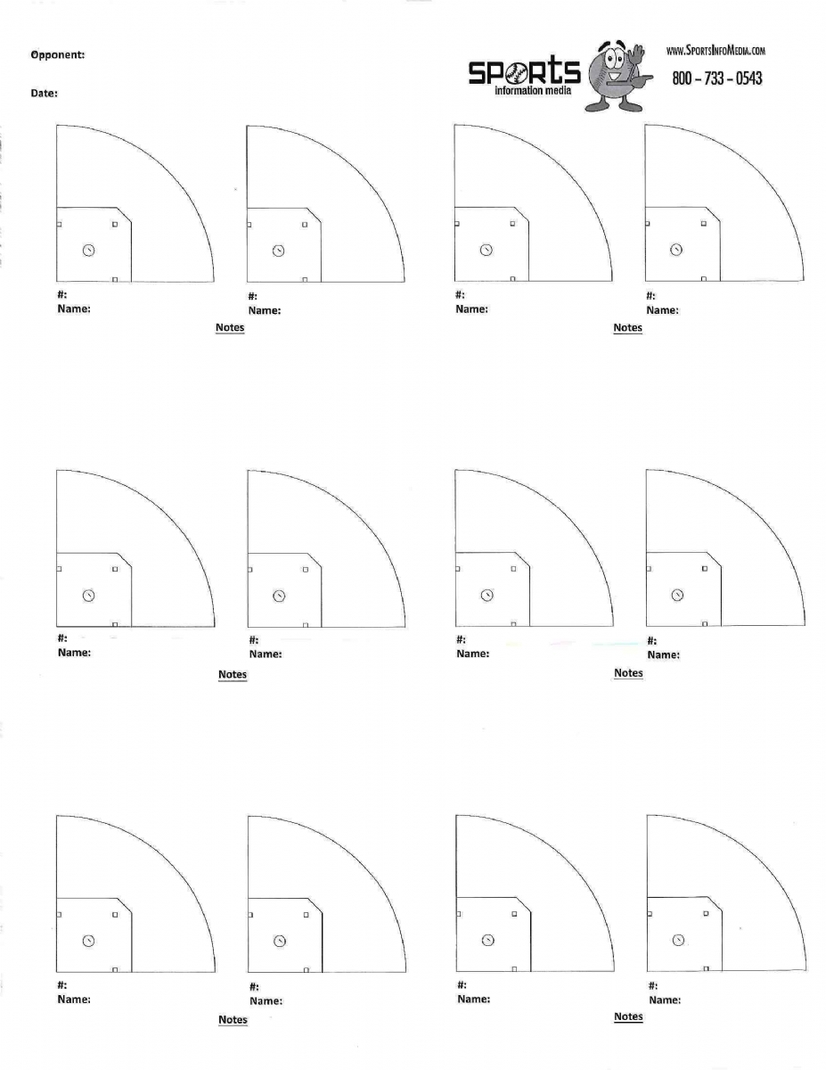 Pocket Spray Chart Full Page