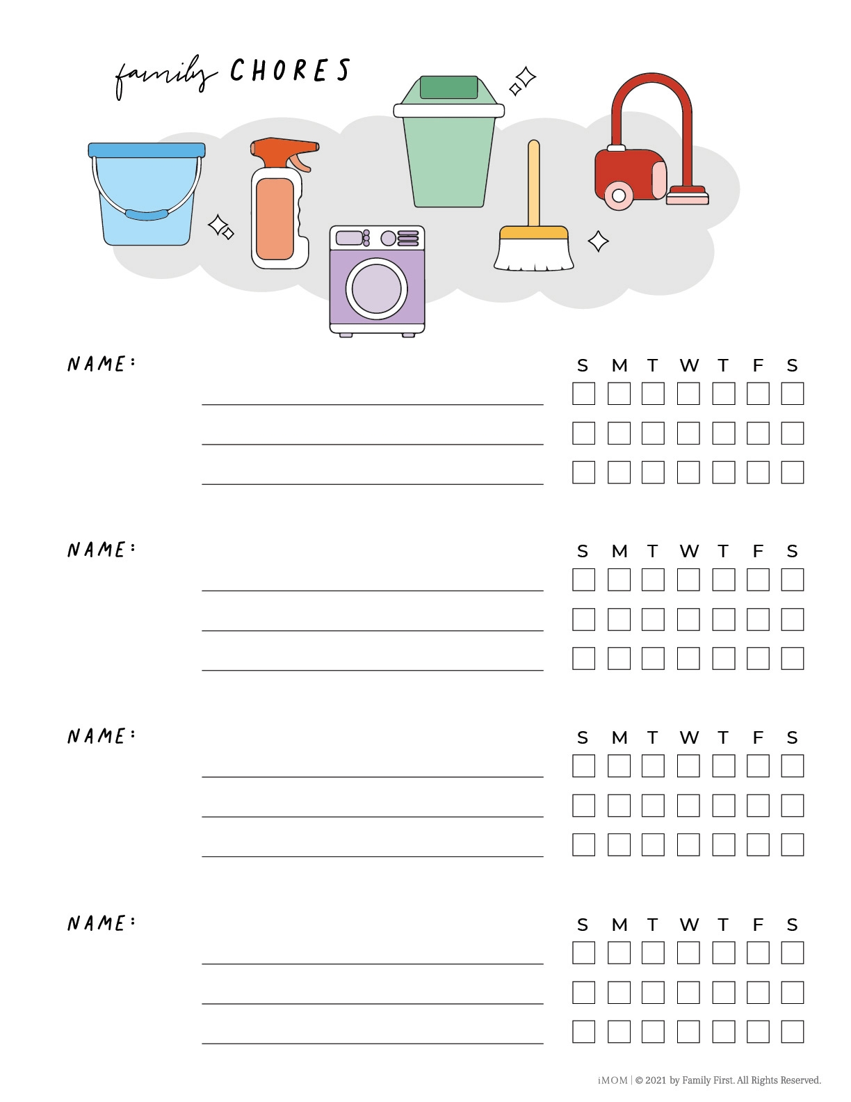 Printable Family Chore Chart IMOM 5 Best Chore Chart Templates For Multiple Kids 2025 Milwaukee With Kids