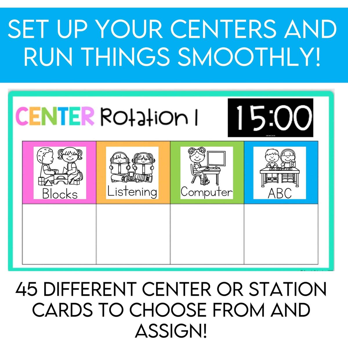 Reading Center Rotation Slides Editable With Timers Literacy Center Rotation Mrs Richardson S Class Organizing Math Reading Rotations For Small Group Instruction Simply Creative Teaching