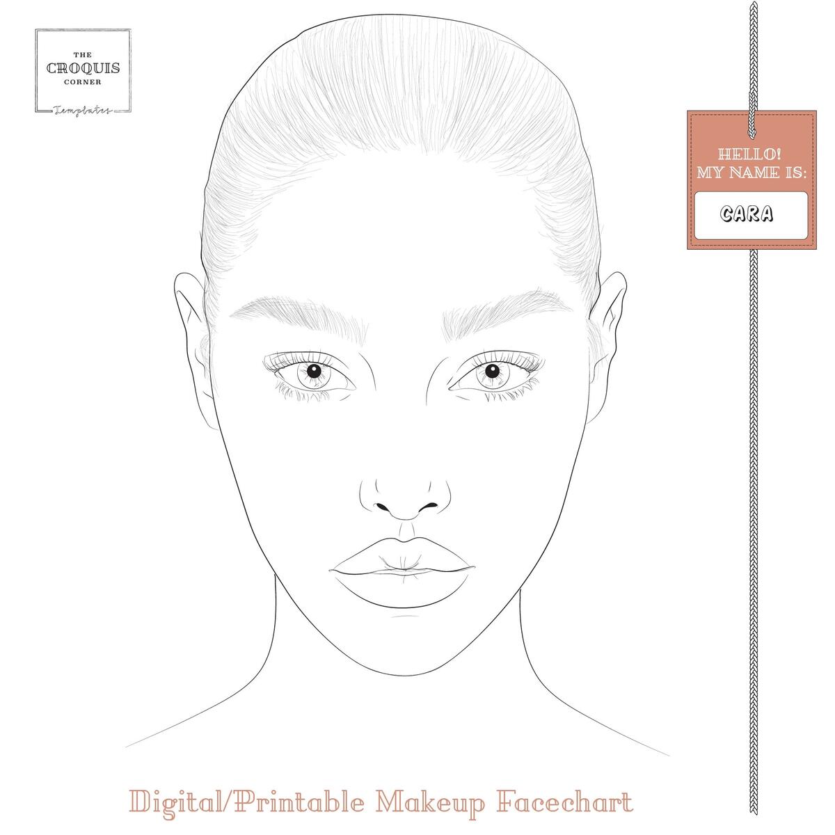Realistic Makeup Face Chart Cara Make Up Artist Practice Sheets Digital Instant Download Blank Face Template Make Up Chart Etsy Realistic Makeup Face Chart Cara Make Up Artist Practice Sheets Digital Instant Download Blank Face Template Make Up Chart Etsy
