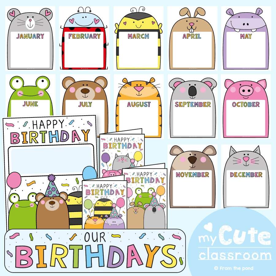 Reusable Birthday Poster For Classroom Happy Birthday Chart Poster For Classroom Reusable Glitter Birthday Calendar 16 5x11 8 Inches Birthday Classroom Confetti Happy Birthday Chart TCR7925 Teacher Created Resources Classroom Theme