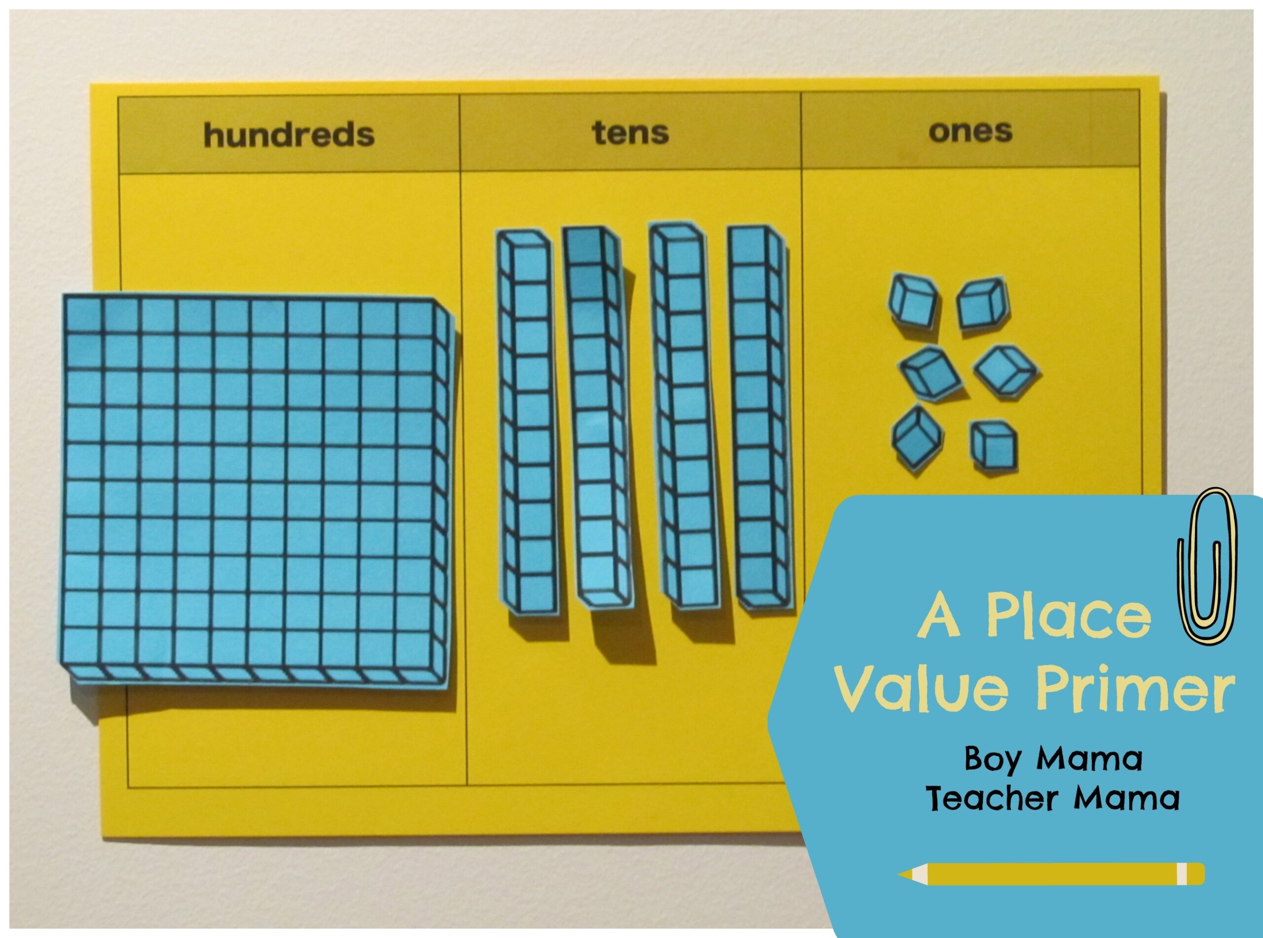 Teacher Mama Place Value Primer Boy Mama Teacher Mama