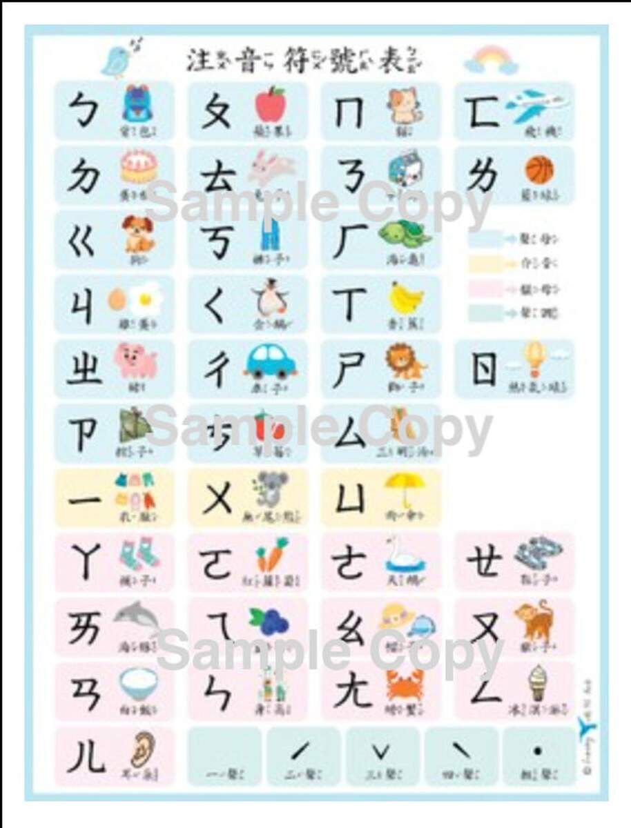 Printable Chinese Character Posters