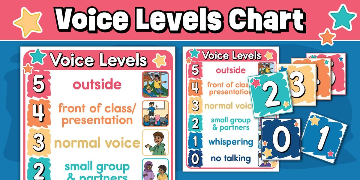 Voice Levels Chart Voice Levels Chart