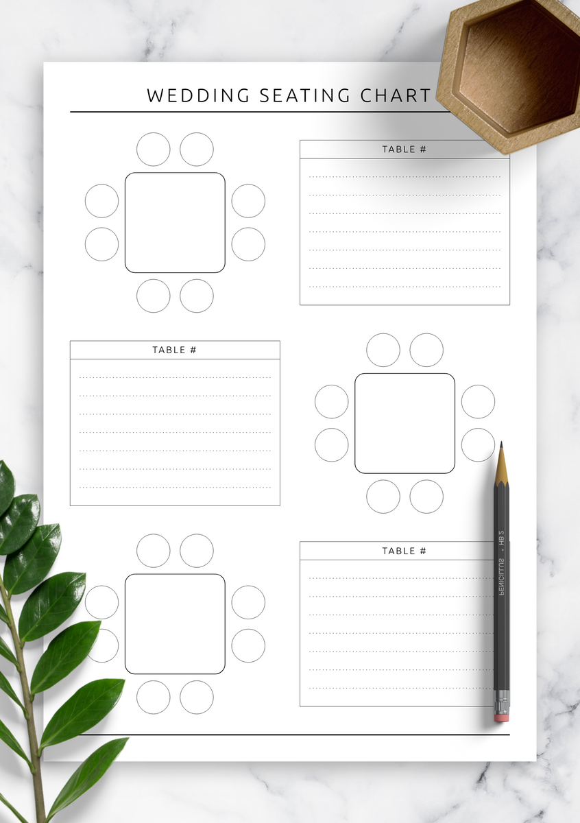 Free Custom Printable Wedding Seating Chart Templates Canva